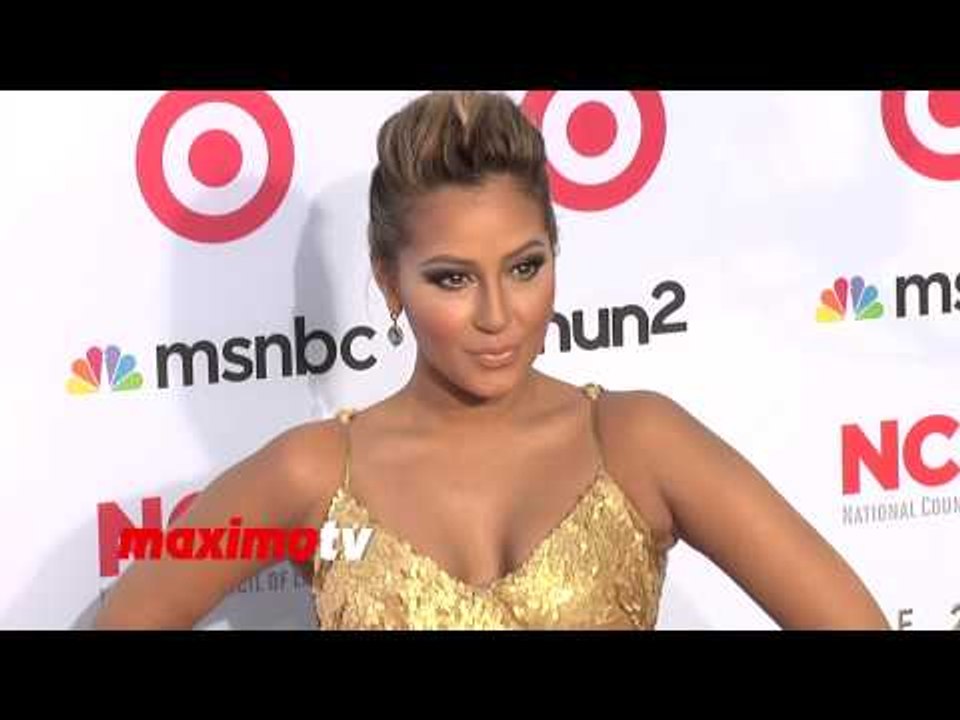 Adrienne Bailon 2013 NCLR ALMA Awards Red Carpet Arrivals- The Cheetah Girls