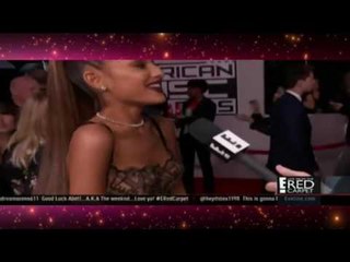 Increíble alfombra roja de los AMAs