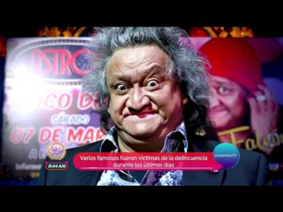Famosos que han sido víctimas de la delincuencia