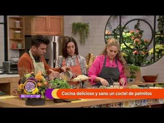 Receta de coctel de palmitos