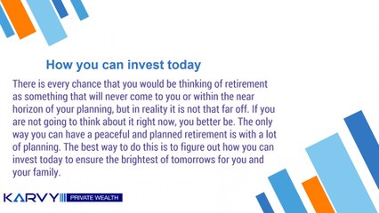 How to plan for a successful Retirement