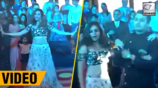 TV Actress Sargun Mehta Peforms DANCE At Brother's Wedding