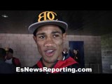 Miguel Marriaga's last words before fighting Valdez - EsNews Boxing