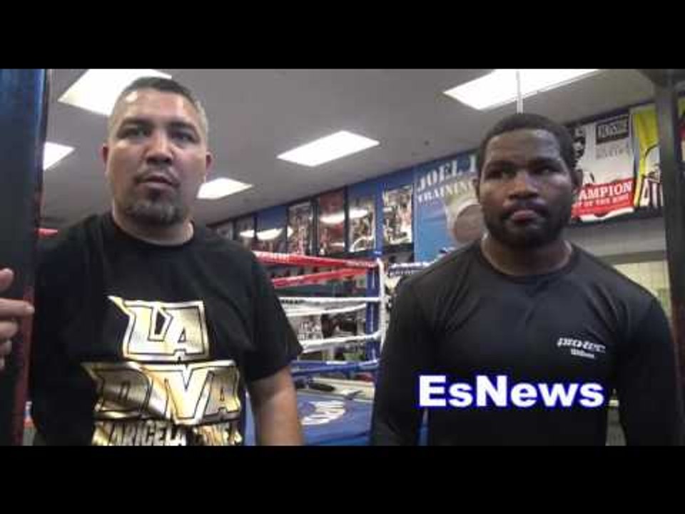 Felix Diaz vs Crawford in camp with diaz EsNews Boxing