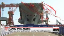 New Chinese aircraft carrier 'six times more powerful' than existing Liaoning