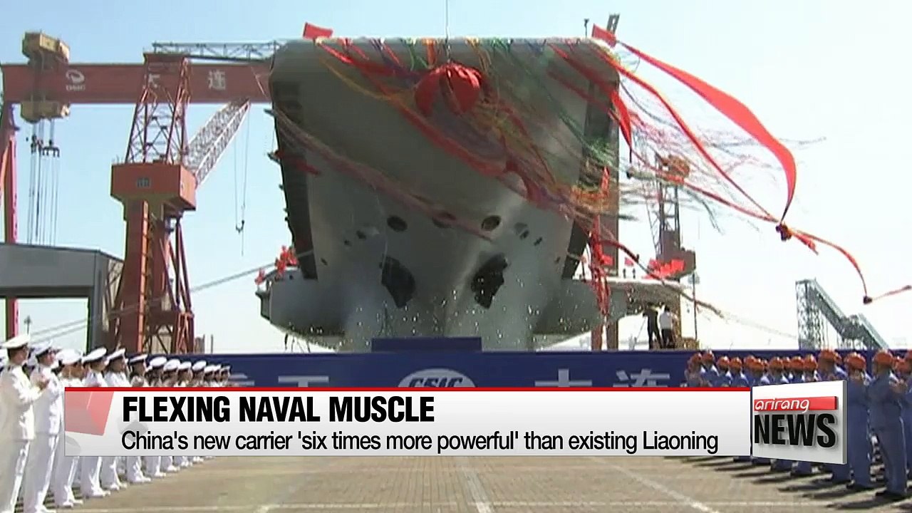 New Chinese aircraft carrier 'six times more po...