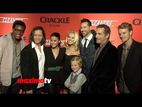 Emily Osment, Emmanuelle Chriqui, Clifton Collins Jr., Missi Pyle Cleaners Screening Arrivals