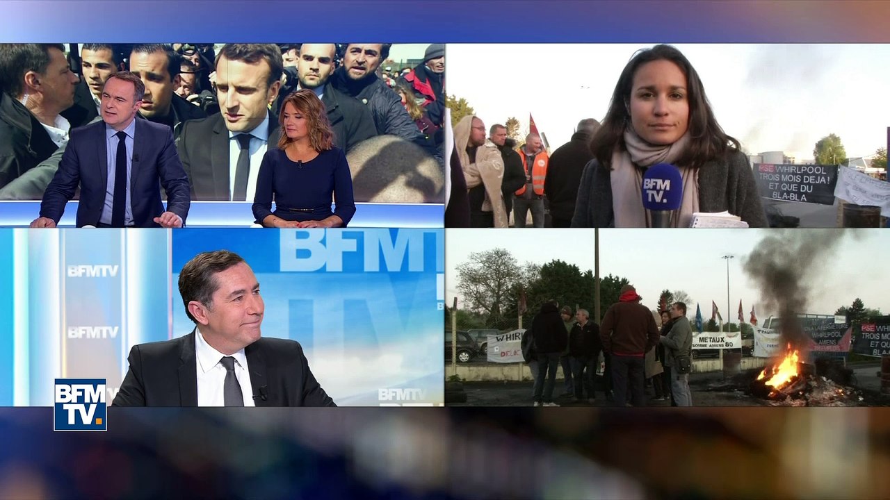 ÉDITO – "Whirlpool a remis en marche la campagne d'Emmanuel Macron"