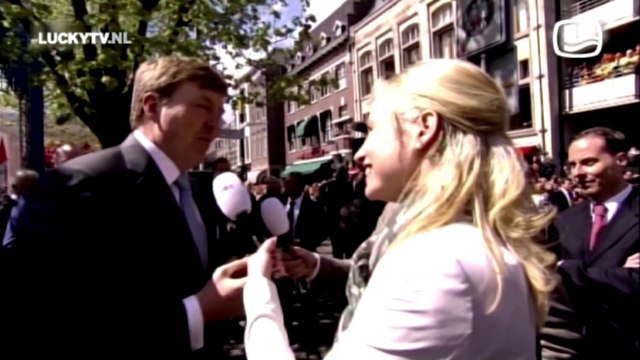 Dionne Stax De Wereld Draait Door Lucky TV Koningsdag 2015 interview Koning Willem-Alexander Koningin Máxima Dordrecht