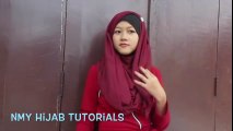 Tutorial Hijab Simple Buat Lebaran, Pesta dan Acara keluarga by #NMY Hijab tutorials