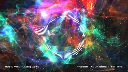Music Visualizer Royalty Free - Particles