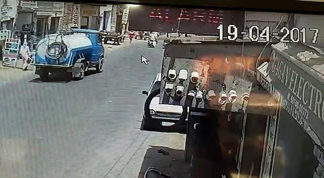 live accident caught on camera
