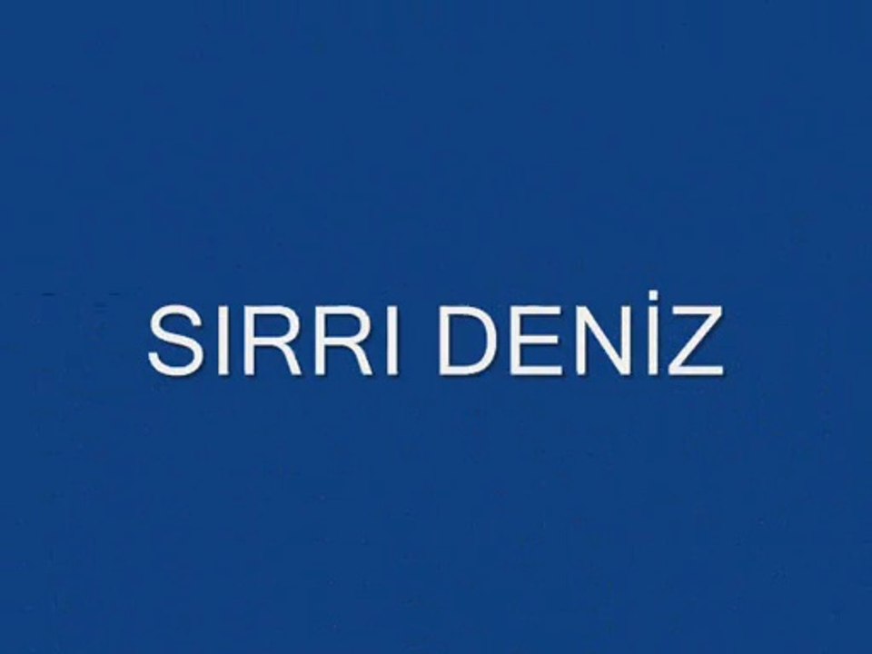 Sırrı deniz..ağlar bıraktı