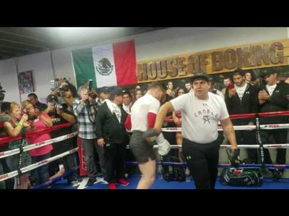 Canelo Shows Power and Speed