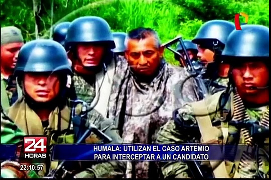 Ollanta Humala culpa a Alan García de permitir interceptaciones telefónicas