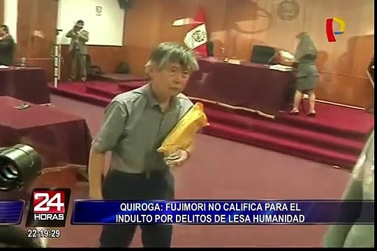 Constitucionalistas analizan posible indulto a Alberto Fujimori