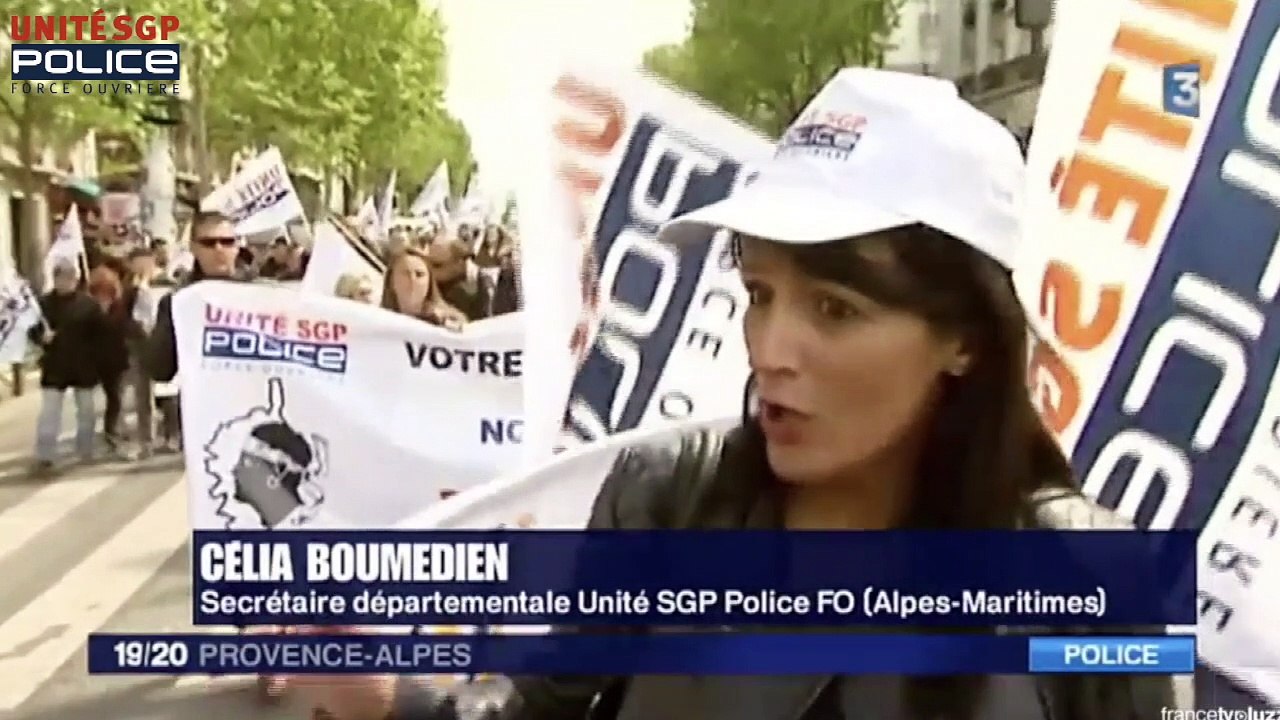 REPORTAGE MANIFESTATION UNITÉ SGP POLICE  DU 26 AVRIL  À PARIS RÉGION PACA