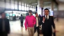 JANG KEUN SUK AT GİMPO AIRPORT ARRİVAL TO HANEDA AIRPORT JAPAN 26.04.2017