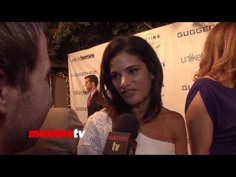 Ashley Dyke Interview at Unlikely Heroes Justice Ball Red Carpet Arrivals