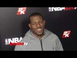Andre Iguodala NBA 2K14 Video Game Launch Premiere Party Red Carpet - Golden State Warriors