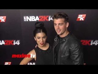 Chrissie Fit and John DeLuca NBA 2K14 Video Game Launch Premiere Party Red Carpet