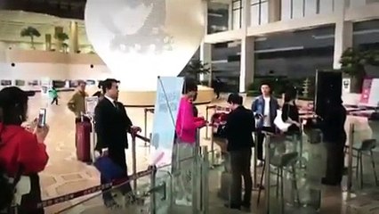 JANG KEUN SUK AT GİMPO AIRPORT ARRİVAL TO HANEDA AIRPORT JAPAN 26.04.2017