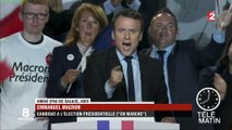 Emmanuel Macron sur Marine Le Pen : 