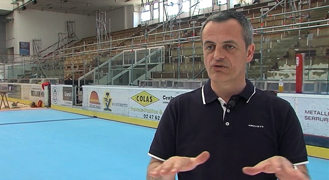 SPORT/ Le lifting de la patinoire de Tours