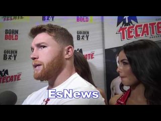 Canelo Talks Chavez Jr Fight - EsNews Boxing