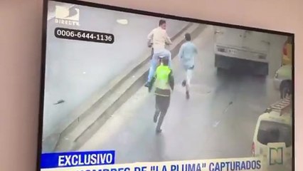 Un fuyard se fait stopper dans sa course