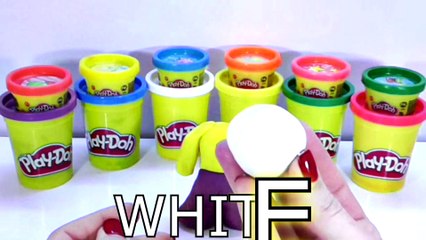 Learn Colors DIY How To Make Play Doh Toy Surprise Nursery Rhymes.