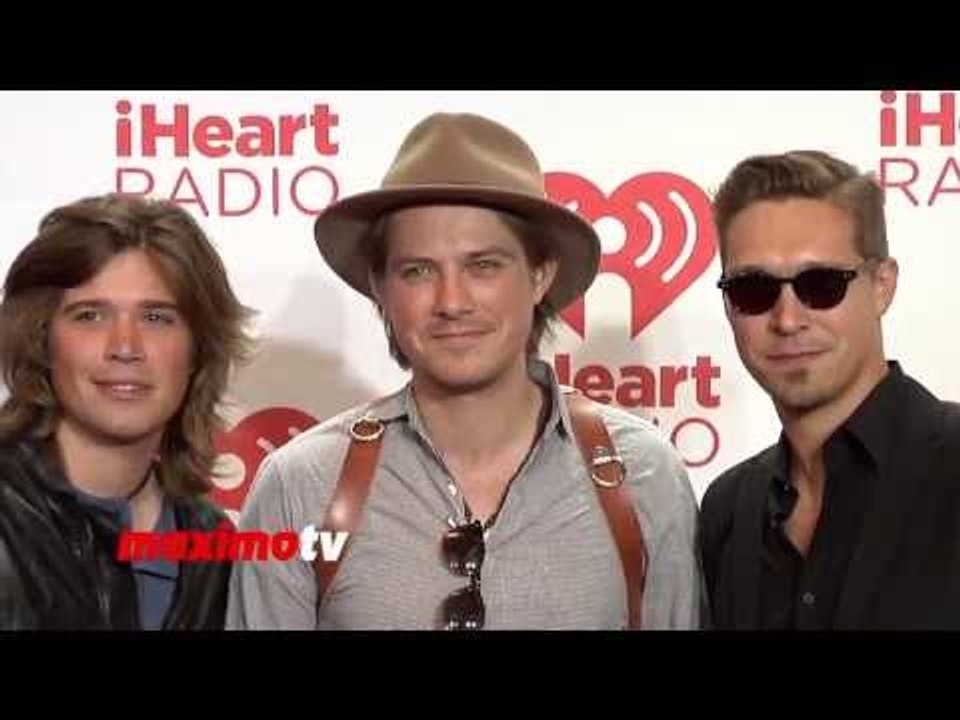 Hanson iHeartRadio Music Festival 2013 - Taylor Hanson, Zac Hanson, Isaac Hanson