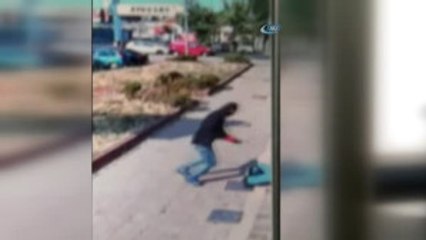 Zanlıların Dehşete Düşüren Gasp Anı Güvenlik Kamerasında