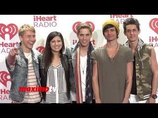 The Summer Set iHeartRadio Music Festival 2013 Red Carpet Arrivals