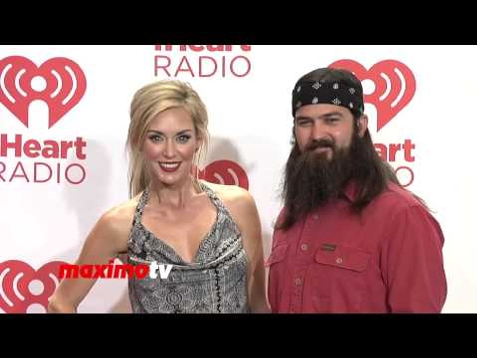 Jep Robertson & Jessica Robertson DUCK DYNASTY iHeartRadio Music Festival 2013