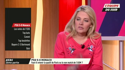 Foot - L'Equipe du Soir (extrait) : Faut-il retenir la qualif' de Paris ou le non-match de Monaco ?