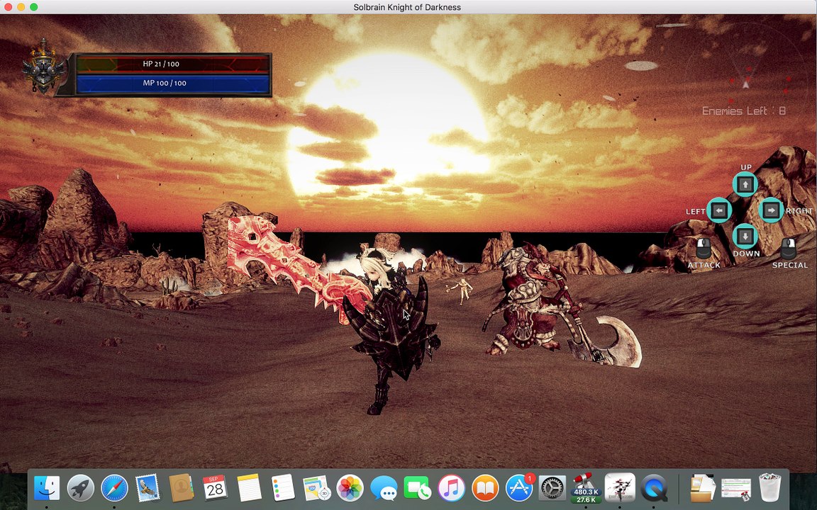Sobrain Knight Darkness Screen GamePlay