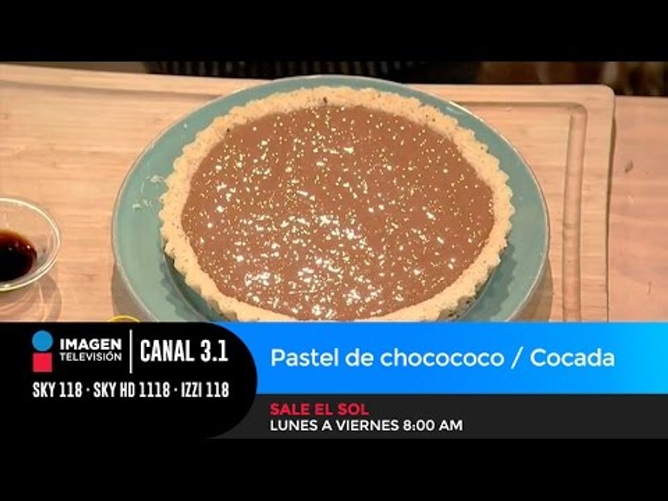 Pastel de chocococo / Cocada