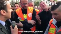 Emmanuel Macron au contact des Whirlpool