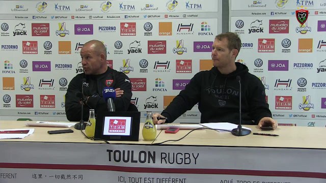 Avant-match Bordeaux/Toulon : Richard Cockerill