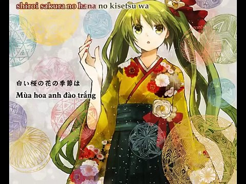 [VnSharing] Hatsune Miku - Yume to Hazakura - Vocaloid vietsub