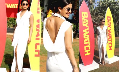 Priyanka Chopra Stunning  At BAYWATCH Trailer Launch