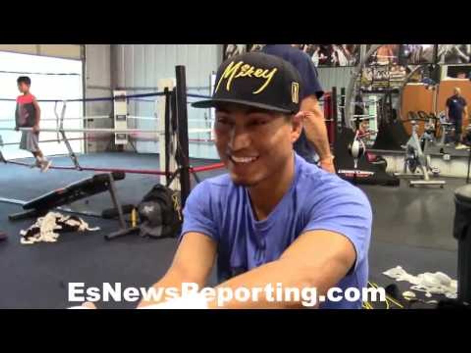 Mikey Garcia remembers Fernando Vargas and Robert Garcia back in days -  EsNews Boxing