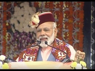 PM Modi Live at Shimla, addressing Public Rally