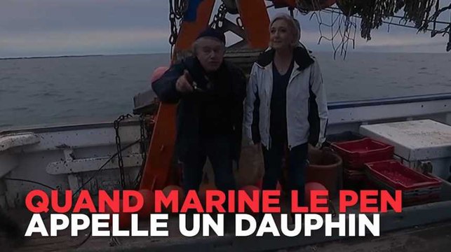 Hihihihi : Quand Marine Le Pen appelle un dauphin