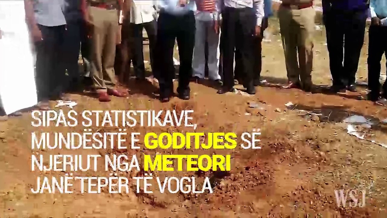 Vikitima e parë njerëzore nga goditja e meteorit