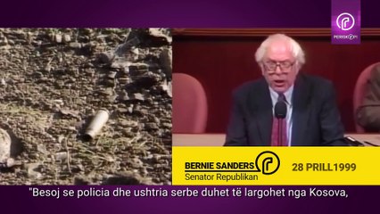 Bernie Sanders kishte përkrahur intervenimin e NATO-s në Kosovë