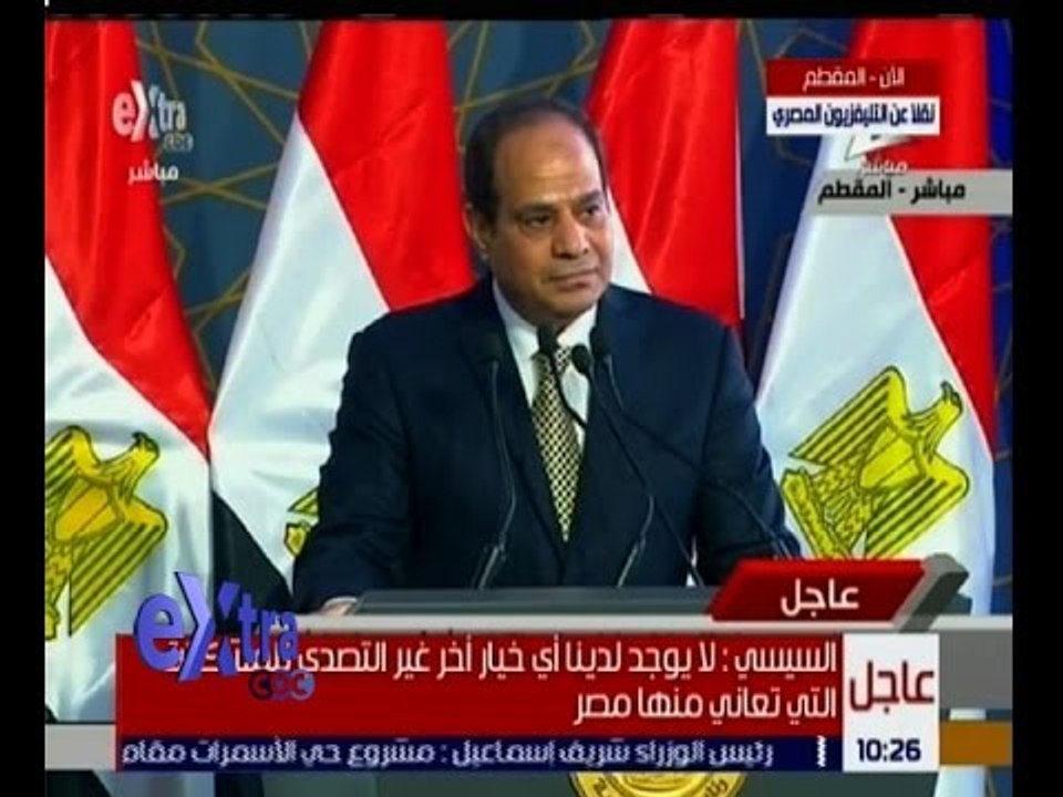 غرفة الأخبار | شاهد…الرئيس السيسي يوجه رسالة قوية للمصريين وللمناطق العشوائية بمصر