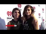 Krewella iHeartRadio Music Festival 2013 Red Carpet Arrivals - Yasmine Yousaf & Jahan Yousaf