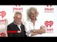Queen Brian May and Roger Meddows Taylor iHeartRadio Music Festival 2013 Red Carpet